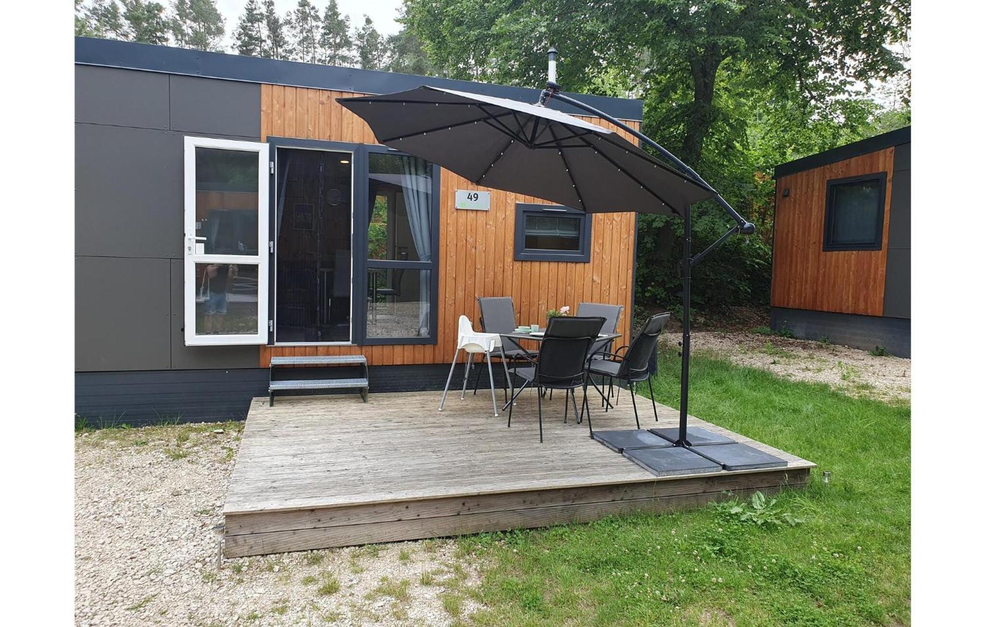 Tiny Haus 49 Am Brombachsee Плайнфелд Екстериор снимка